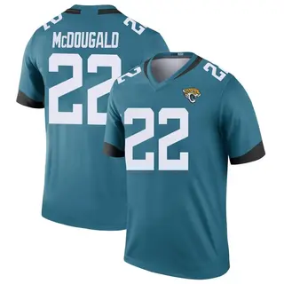 Jacksonville Jaguars Men's Bradley McDougald Legend Color Rush Jersey - Teal