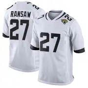 Jacksonville Jaguars Men's Caleb Ransaw Game Jersey - White