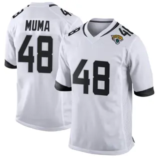 Jacksonville Jaguars Men's Chad Muma Game Jersey - White