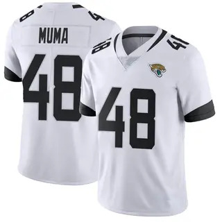 Jacksonville Jaguars Men's Chad Muma Limited Vapor Untouchable Jersey - White