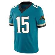 Jacksonville Jaguars Men's Chandler Brayboy Limited Prowler Throwback Vapor F.U.S.E. Jersey - Teal
