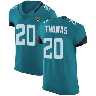 Jacksonville Jaguars Men's Daniel Thomas Elite Vapor Untouchable Alternate Jersey - Teal