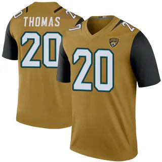 Jacksonville Jaguars Men's Daniel Thomas Legend Color Rush Bold Jersey - Gold