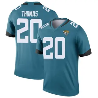 Jacksonville Jaguars Men's Daniel Thomas Legend Color Rush Jersey - Teal