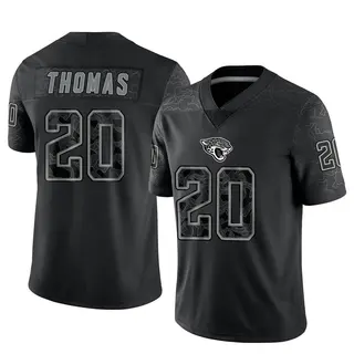 Jacksonville Jaguars Men's Daniel Thomas Limited Reflective Jersey - Black