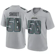 Jacksonville Jaguars Men's Dawuane Smoot Game Atmosphere Fashion Jersey - Gray