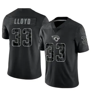 Jacksonville Jaguars Men's Devin Lloyd Limited Reflective Jersey - Black