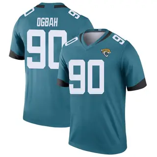 Jacksonville Jaguars Men's Emmanuel Ogbah Legend Color Rush Jersey - Teal