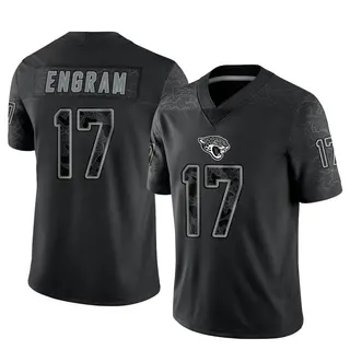 Jacksonville Jaguars Men's Evan Engram Limited Reflective Jersey - Black