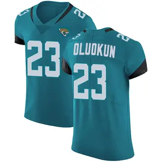 Jacksonville Jaguars Men's Foyesade Oluokun Elite Vapor Untouchable Alternate Jersey - Teal