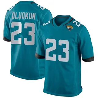 Jacksonville Jaguars Men's Foyesade Oluokun Game Jersey - Teal