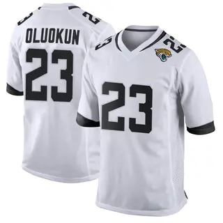 Jacksonville Jaguars Men's Foyesade Oluokun Game Jersey - White
