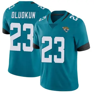Jacksonville Jaguars Men's Foyesade Oluokun Limited Vapor Untouchable Jersey - Teal