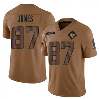 Jacksonville Jaguars Men's J.J. Jones Limited 2023 Salute To Service Jersey - Brown