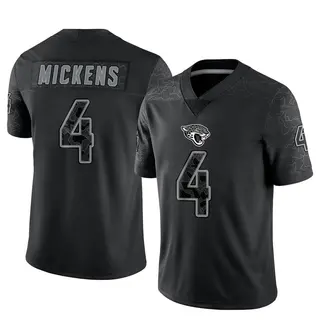 Jacksonville Jaguars Men's Jaydon Mickens Limited Reflective Jersey - Black