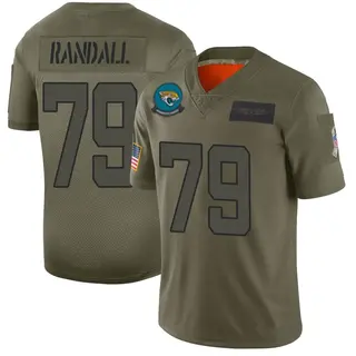 Jacksonville Jaguars Men's Kenny Randall Limited 2019 Salute to Service Jersey - Camo