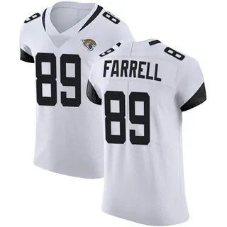 Jacksonville Jaguars Men's Luke Farrell Elite Vapor Untouchable Road Jersey - White