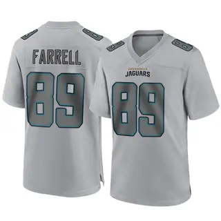 Jacksonville Jaguars Men's Luke Farrell Game Atmosphere Fashion Jersey - Gray