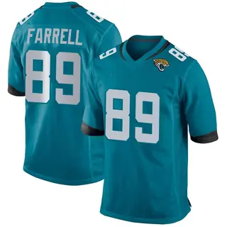 Jacksonville Jaguars Men's Luke Farrell Game Jersey - Teal
