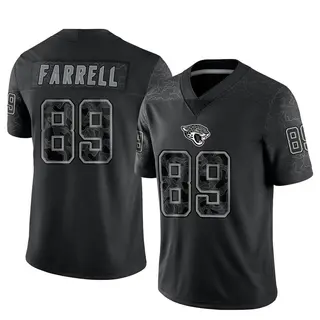 Jacksonville Jaguars Men's Luke Farrell Limited Reflective Jersey - Black