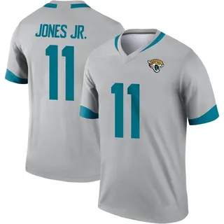 Jacksonville Jaguars Men's Marvin Jones Jr. Legend Silver Inverted Jersey