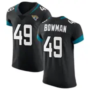Jacksonville Jaguars Men's Shawn Bowman Elite Vapor Untouchable Jersey - Black