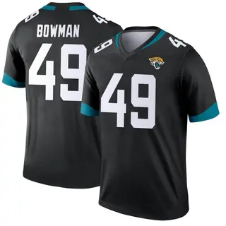 Jacksonville Jaguars Men's Shawn Bowman Legend Jersey - Black