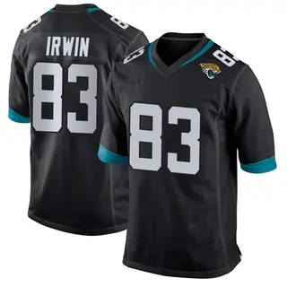 Jacksonville Jaguars Men's Trenton Irwin Game Jersey - Black