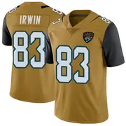 Jacksonville Jaguars Men's Trenton Irwin Limited Color Rush Vapor Untouchable Jersey - Gold