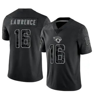 Jacksonville Jaguars Men's Trevor Lawrence Limited Reflective Jersey - Black