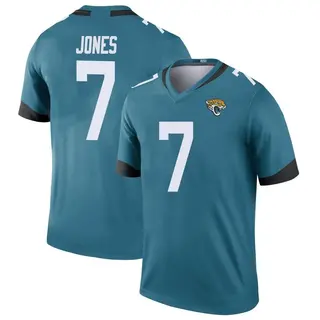 Jacksonville Jaguars Men's Zay Jones Legend Color Rush Jersey - Teal