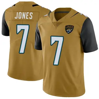 Jacksonville Jaguars Men's Zay Jones Limited Color Rush Vapor Untouchable Jersey - Gold