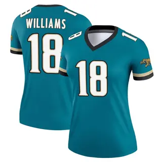 Jacksonville Jaguars Women's CJ Williams Legend Prowler Throwback Jersey - Teal