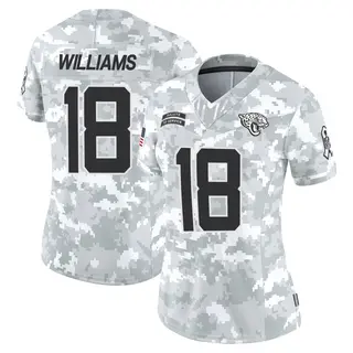 Jacksonville Jaguars Women's CJ Williams Limited 2024 Salute to Service Jersey - Arctic Camo