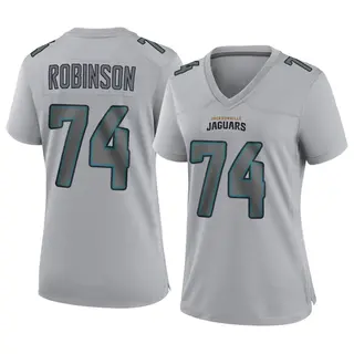 Jacksonville Jaguars Women's Cam Robinson Game Atmosphere Fashion Jersey - Gray