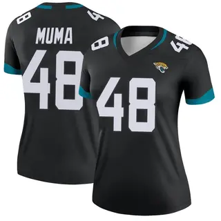 Jacksonville Jaguars Women's Chad Muma Legend Jersey - Black