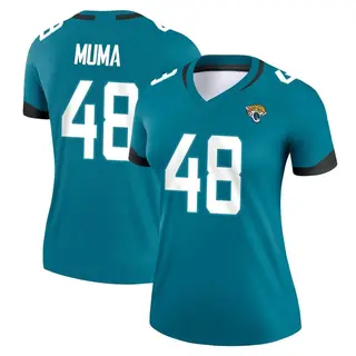 Jacksonville Jaguars Women's Chad Muma Legend Jersey - Teal
