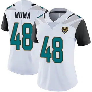 Jacksonville Jaguars Women's Chad Muma Limited Vapor Untouchable Jersey - White