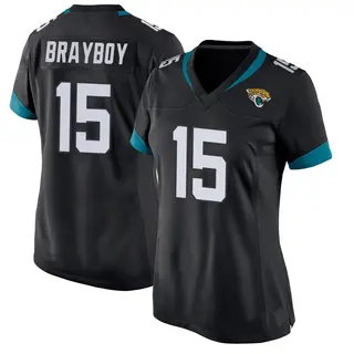 Jacksonville Jaguars Women's Chandler Brayboy Game Jersey - Black