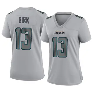 Jacksonville Jaguars Women's Christian Kirk Game Atmosphere Fashion Jersey - Gray