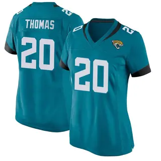 Jacksonville Jaguars Women's Daniel Thomas Game Jersey - Teal