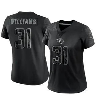 Jacksonville Jaguars Women's Darious Williams Limited Reflective Jersey - Black