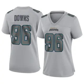 Jacksonville Jaguars Women's Ethan Downs Game Atmosphere Fashion Jersey - Gray