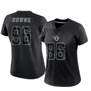 Jacksonville Jaguars Women's Ethan Downs Limited Reflective Jersey - Black
