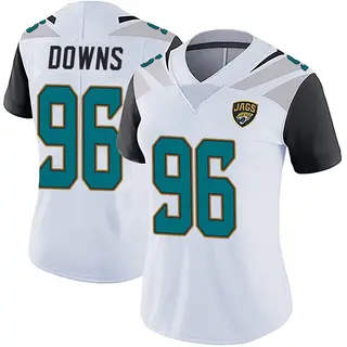 Jacksonville Jaguars Women's Ethan Downs Limited Vapor Untouchable Jersey - White