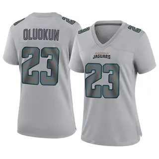 Jacksonville Jaguars Women's Foyesade Oluokun Game Atmosphere Fashion Jersey - Gray