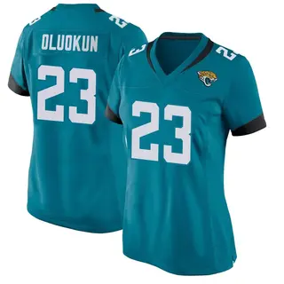 Jacksonville Jaguars Women's Foyesade Oluokun Game Jersey - Teal
