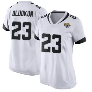 Jacksonville Jaguars Women's Foyesade Oluokun Game Jersey - White