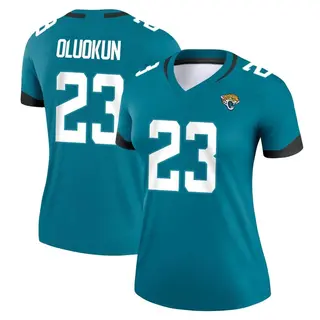 Jacksonville Jaguars Women's Foyesade Oluokun Legend Jersey - Teal