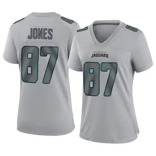 Jacksonville Jaguars Women's J.J. Jones Game Atmosphere Fashion Jersey - Gray